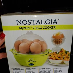 Nostalgia my mini 7 egg cooker. Color lime green.